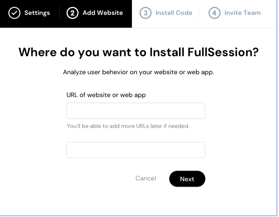 install fullsession
